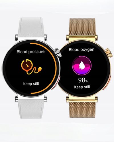 SMARTWATCH ZEGAREK DAMSKI POMIAR CUKRU GLUKOZA EKG HRV CIŚNIENIE MENU PL na Arena.pl