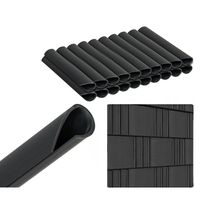 KLIPSY DO TAŚMY OGRODZENIOWEJ ZACZEPY MONTAŻOWE 20szt ANTRACYT 4,5cm