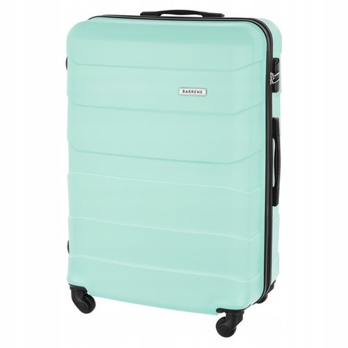 Duża WALIZKA Podróżna BAGAŻ REJESTROWANY twarda POJEMNA TORBA XXL mięta na Arena.pl