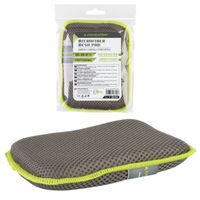 Gąbka obszyta siatką do trudnych zabrudzeń i resztek owadów, 16x12x2 cm