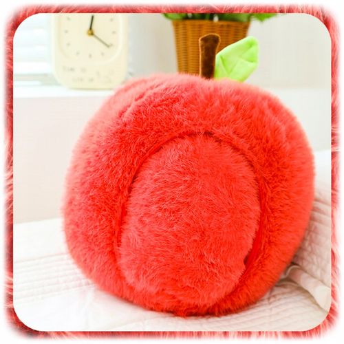 MASKOTKA JEŻ Pluszowy PLUSZAK JEŻYK w Jabłku Poduszka DOMKU dla dzieci 30cm na Arena.pl