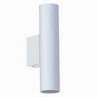 Kinkiet stick podłużny do salonu Fourty 10752 Nowodvorski góra dół biały