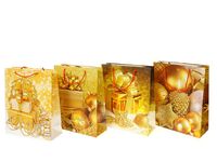 torba prezentowa 12szt. z motywem świątecznym,32 x 26 x 10cm