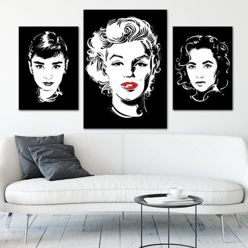 Obraz na płótnie - Canvas, Marilyn Monroe Pop Art 70x100 na Arena.pl