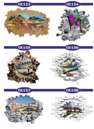 Naklejka samoprzylepna efekt 3D Statua Wolności na Arena.pl