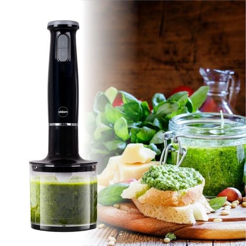 Blender wielofunkcyjny ręczny rozdrabniacz zestaw mikser czarny Eldom na Arena.pl