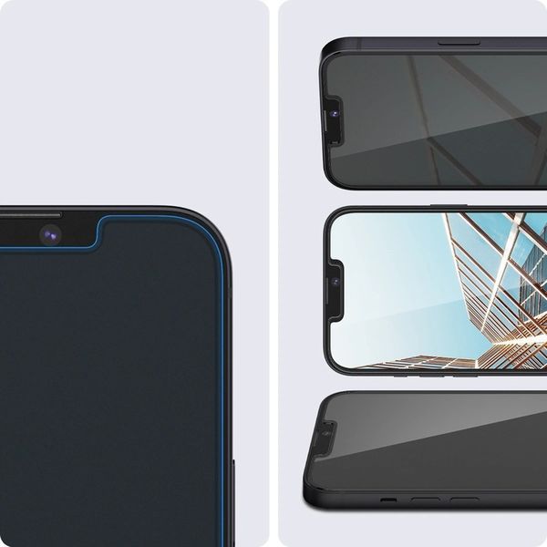 Szkło hartowane Spigen do iPhone 13 /Pro EZ PR 2P zdjęcie 7