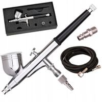 Precyzyjny Aerograf Double Action dysza 0,3mm wąż 3m do dużego kompresora