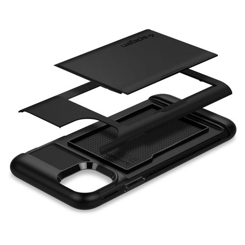 Spigen SLIM ARMOR CS iPhone 11 PRO MAX czarny na Arena.pl