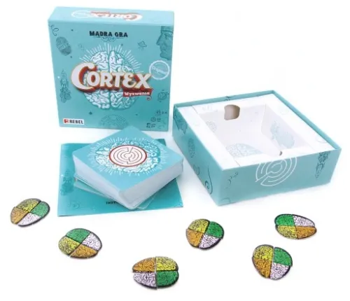 GRA PLANSZOWA RODZINNA DLA DZIECI CORTEX WYZWANIA MĄDRA GRA 8+ 2-6 OSÓB na Arena.pl