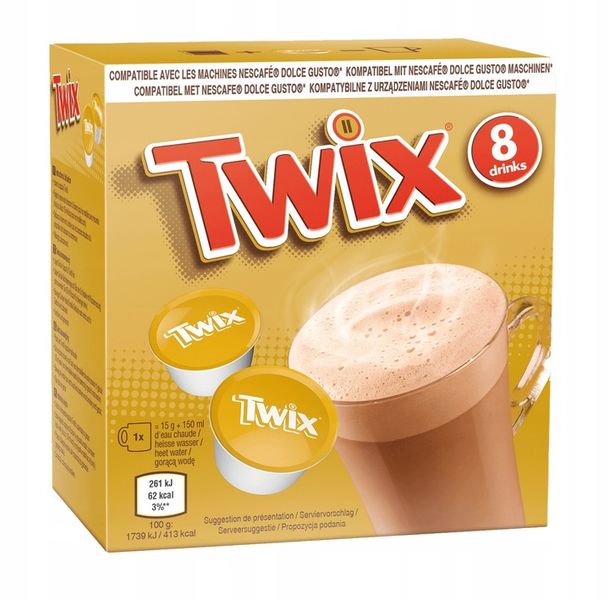 Kapsułki MARS, TWIX, MALTESERS do Dolce Gusto 3 x 8 szt. zdjęcie 4
