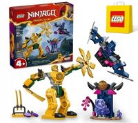 KLOCKI LEGO NINJAGO 71804 MECH BOJOWY ARINA ZESTAW WOJOWNIKA + TORBA