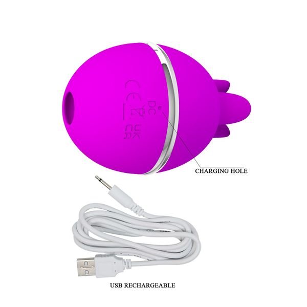 Pretty Love - Gemini Ball, Silicone, Usb Rechargeable zdjęcie 6