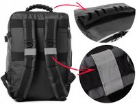 RGL Plecak podróżny 40x30x20 BAGAŻ PODRĘCZNYdo samolotu WIZZAIR