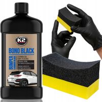 K2 BONO BLACK 500ml - CZERNIDŁO DO OPON GUMY PLASTIKU USZCZELEK + APLIKATOR