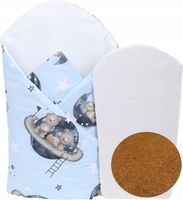 ROŻEK BECIK NIEMOWLĘCY Z WKŁADEM KOKOSOWYM USZTYWNIANY BAWEŁNA BABYMAM