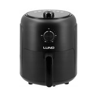 FRYTKOWNICA BEZTŁUSZCZOWA AIR FRYER FRYTOWNICA 1000W 2,6L CZARNA LUND 67560