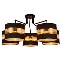 Sufitowa lampa nowoczesna Andy 35-06158 Candellux pająk czarny złoty