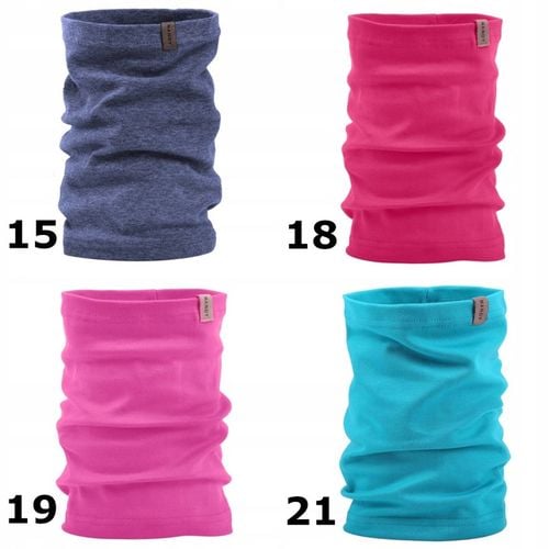 Komin NANDY Bawełniany Damski Męski Bawełna Cienki Wysoki Naturalny na Arena.pl