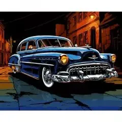 Malowanie po numerach 40x50cm Samochód zdjęcie 1