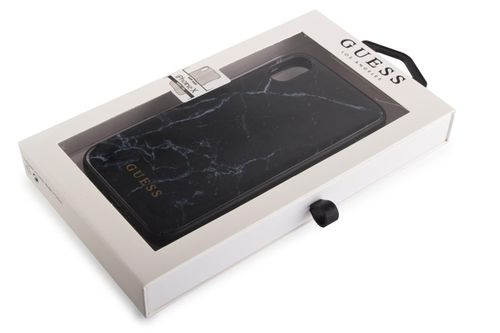GUESS HARD CASE Apple iPhone X - BLACK MARBLE na Arena.pl