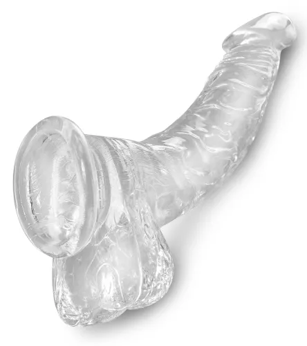 pipedream king cock clear 19 cm - przezroczysty model z przyssawką na Arena.pl