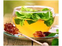 60X50CM HERBATKA MIĘTOWA OBRAZ ŚCIAN DREWNIANE