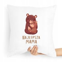 Poduszka Dla Mamy Dzień Mamy Najlepsza Mama Z Nadrukiem Ze Zdjęciem