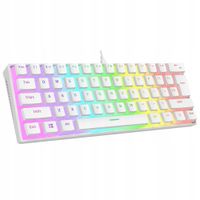 Klawiatura Rampage Radiant K11 RGB White