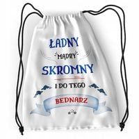 Plecak Dla Bednarza Sportowy Szkolny Worek Torba Z Nadrukiem Ze Zdjęciem