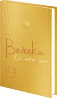 PLANER dla cukiernika DZIENNY kalendarz książkowy A4 złoty srebrny