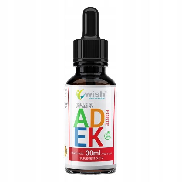 ADEK COMPLEX WITAMINA A, D3, E, K2 MK-7 30ml zdjęcie 1
