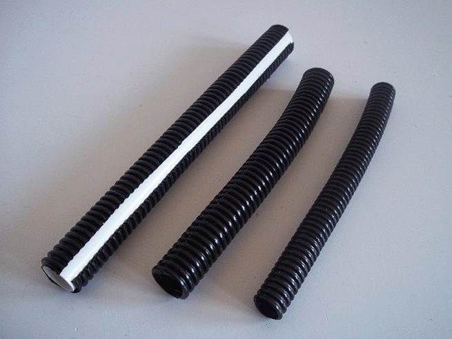 Rura karbowana peszel elektr. LDPE czarny 1m 20/15 zdjęcie 4