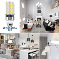 OLEVOLT Żarówka LED E14, białe światło dzienne, 10 W, 4000 K