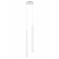 Podwójna lampa wisząca Roll 11176201 Kaspa LED 8,4W 3000K tuby białe