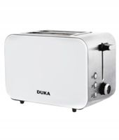 Toster do kanapek DUKA Bosse 1214415 Biały 850W Dwukomorowy Opiekacz
