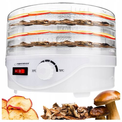 Suszarka spożywcza Esperanza DÉLICATESSE 250 W na Arena.pl