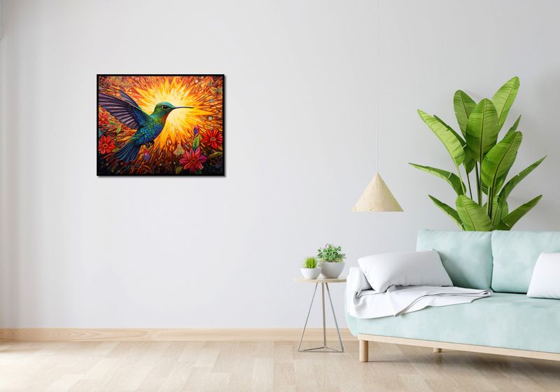 Plakat 76x60,5cm Koliber Barw zdjęcie 4