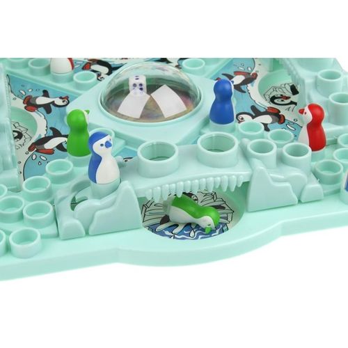 Gra Rodzinna Planszowa Chińczyk Wyścig Pingwinów na Arena.pl