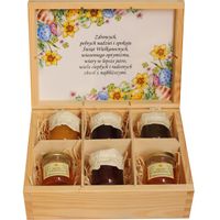 Pudełko Drewniane Prezent od Zajączka Prezent Wielkanocny