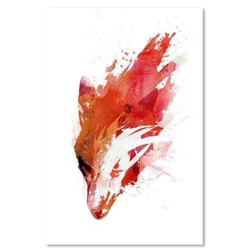 Obraz na płótnie - Canvas, Czerwony wilk 40x60 na Arena.pl