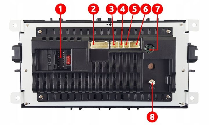 RADIO 7" DO FORD MONDEO FOCUS ANDROID CANBUS zdjęcie 7