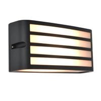 Prostokątny kinkiet Zebra 5203501118 IP54 zewnętrzny szary