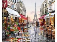 ZESTAW HAFT DIAMENTOWY, OBRAZ, MOZAIKA ULICA