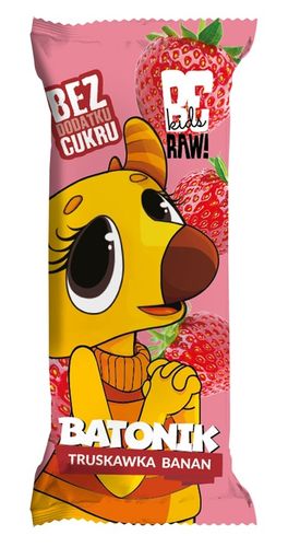Batony owocowe dla dzieci BeRAW Kids do szkoły przekąska mix smaków 16x25g na Arena.pl