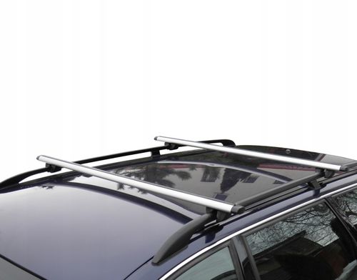 Aluminiowy Bagażnik Dachowy na relingi "Reiling Aero" 120cm RA120 na Arena.pl