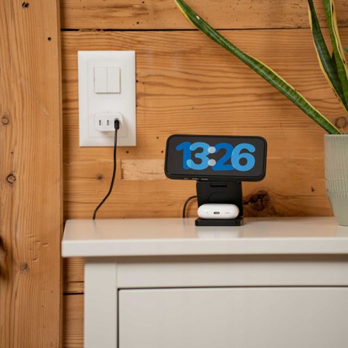 Spacecase 3In1 Wireless Charger Magcharge Wm4B Black na Arena.pl