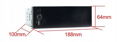 RADIO NAWIGACJA 1DIN CARPLAY ANDROID AUTO MAPY AUX BLUETOOTH na Arena.pl