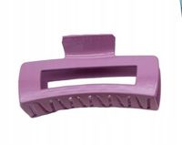 Spinka klamra plastikowa prostokątna fioletowy 11cm