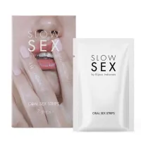 bijoux indiscrets slow sex oral strips miętowe płatki 7 sztuk